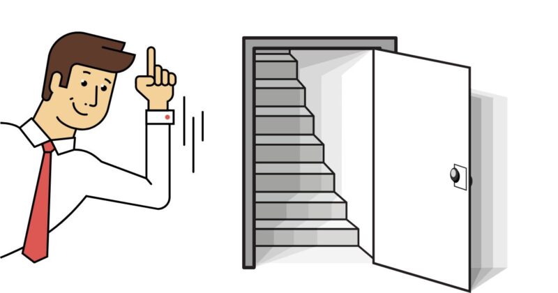 リビング階段に扉をつけるポイント